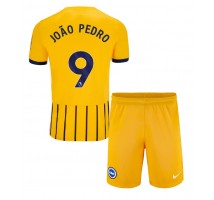 Brighton Joao Pedro #9 Koszulka Wyjazdowa dzieci 2024-25 Krótki Rękaw (+ krótkie spodenki)